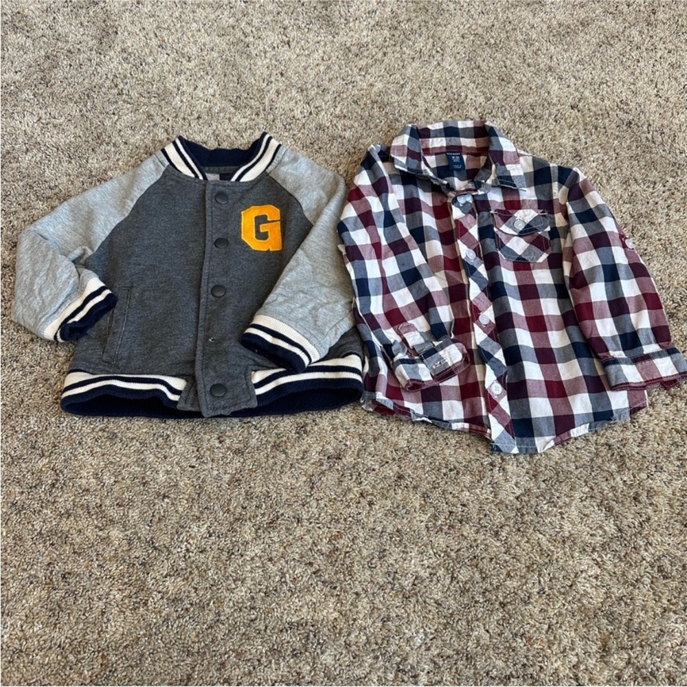 👦 24 Month Baby Gap Boys letterman jacket